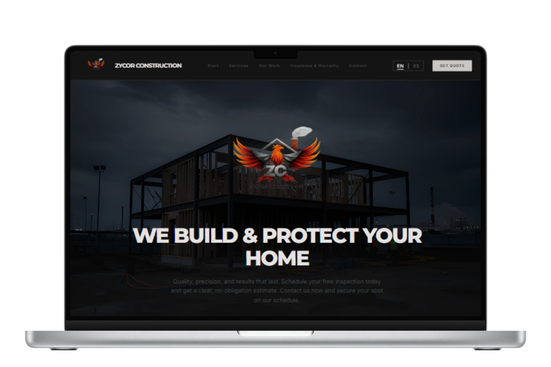 Espacio de trabajo moderno con setup profesional